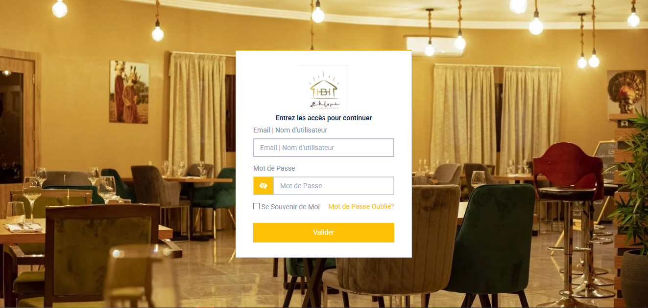 EBH – Système de Gestion Restaurant